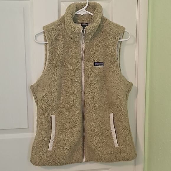 Patagonia Los Gatos Fleece Vest women’s size large - Picture 1 of 5